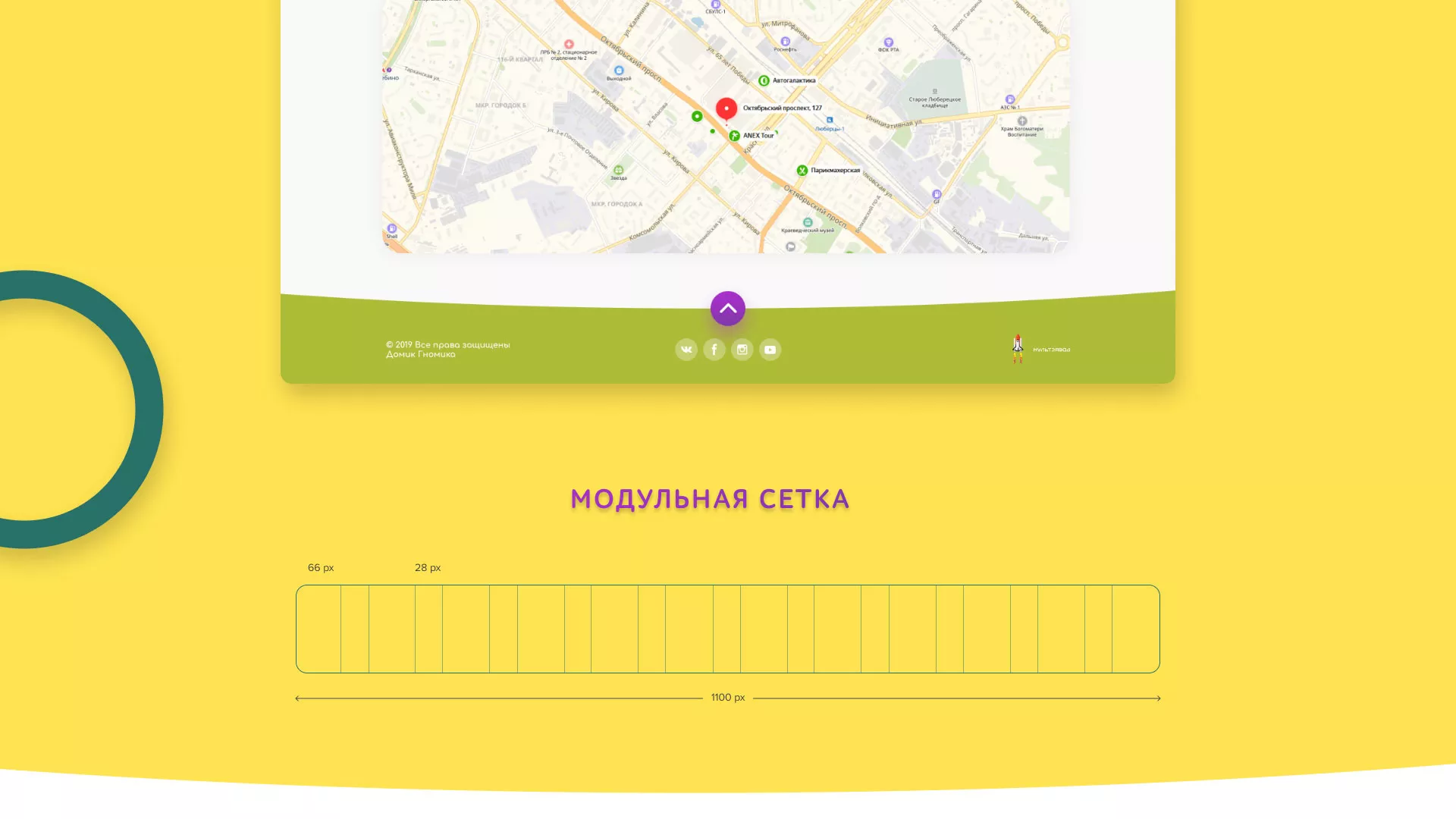 Разработка сайта детского активити-клуба «Домик гномика» в Урае